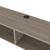 Floating Tv Stand Moore, Living Room, White Oak - White Oak