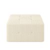 L shape Modular Sectional Sofa,DIY Compressed Sectional Sofa Modern Minimalist Style Corduroy Couch-BEIGE - as Pic