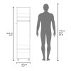 Wardrobe Devon, Bedroom, White - White