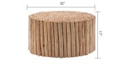 T1009-32 Coffee Table Natural - as Pic