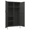 Wardrobe Anthracite 35.4"x19.7"x70.9" Steel - Anthracite