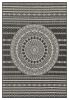 Sunshine GC_HAR2017 Anthracite 7 ft. 10 in. x 10 ft. 3 in. Indoor/Outdoor Area Rug - as Pic