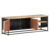 TV Stand 47.2"x11.8"x15.7" Solid Wood Acacia - Brown