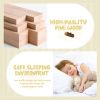 Twin Size Bed Floor Bed with Safety Guardrails and Door for Kids, White(Old SKU:W158090683) - as Pic