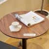 Movable Adjustable Bar Table Pub Table 360 Swivel Counter Bar Height Aluminum Star Base