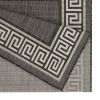 Sunshine GC_HAR2002 Anthracite 7 ft. 10 in. x 10 ft. 3 in. Indoor/Outdoor Area Rug - as Pic