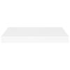Floating Wall Shelves 2 pcs White 19.7"x9.1"x1.5" MDF - White