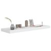 Floating Wall Shelves 4 pcs White 31.5"x9.3"x1.5" MDF - White