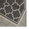 Sunshine GC_HAR2005 Anthracite 7 ft. 10 in. x 10 ft. 3 in. Indoor/Outdoor Area Rug - as Pic