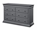 Universal 6 Drawer Dresser Gray - as pic