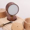 Walnut Magnetic Rechargeable Portable Motion Senseor Wall Lamp Dimmable Wall Scone Bedside Lamp - WOOD