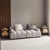 Set of 2, 15.75" Rattan End table with drawer, Modern nightstand, metal legs,side table for living room, bedroom,natural - as Pic