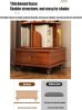 Rotating Bookshelf, 360 Display Corner Bookshelf for Small Space, 6 Tier Bookcase Storage Rack with Wheels, Wood Narrow Organizer