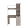 Computer Desk Dumas, Office, Light Gray - Light Gray