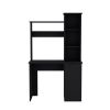 Computer Desk Dumas, Office, Black - Black