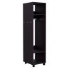 Wardrobe Devon, Bedroom, Black - Black