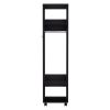 Wardrobe Devon, Bedroom, Black - Black