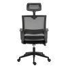 Techni Mobili Ergonomic Office Chair with Lumbar Support and Adjustable Headrest - as Pic