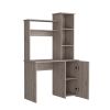 Computer Desk Dumas, Office, Light Gray - Light Gray