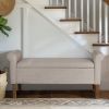 Upholstered Storage Bench - as Pic