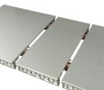Silver Dining Table w Leaf Mirror Accent Design Contemporary 1pc Glam Table Dining Room Furniture - as Pic