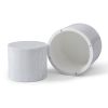 Round Coffee Table Set of 2, Nesting Coffee Tables for MDF with veneer .for living room,office,bedroom,Natural, 4Colors WHITE - White - MDF