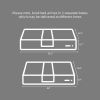 Twin over Full Bunk Bed with Ladder,Wooden Bunk Bed with High Guardrail and Ladder for Kids, Teens, Dorm Rooms, and Guest Rooms-Grey
