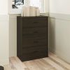 Classic 4 Drawer Dresser; Dark Oak; Espresso; Dove Grey; Antique Oak; Walnut; White - espresso