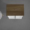 Tall Dresser for Bedroom with 5 Drawers for Closet, Chest of Drawers with Metal Handle - White