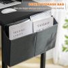 Modern Simple Style Wooden Work Office Desks with Storage,31 Inch,Black - as Pic
