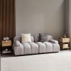 Set of 2, 15.74" Rattan End table with drawer, Modern nightstand, metal legs,side table for living room, bedroom,natural - as Pic