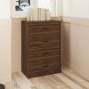 Classic 4 Drawer Dresser; Dark Oak; Espresso; Dove Grey; Antique Oak; Walnut; White - walnut