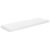 Floating Wall Shelves 4 pcs High Gloss White 31.5"x9.3"x1.5" MDF - White