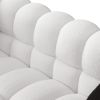 84.3 length ,35.83" deepth ,human body structure for USA people, marshmallow sofa,boucle sofa ,White color,3 seater - White