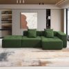 105.5''L Shaped Modular Sectional Sofa,Wide and Deep Seat,Minimalist Wrinkle-resistant Corduroy Couch