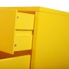Mid-Century Nightstand with 2 Sliding Drawers, Wood Sofa Side Table, Modern End Table for Living Room Bedroom, Set of 2 - as Pic