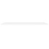 Floating Wall Shelf White 47.2"x9.3"x1.5" MDF - White