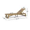 MAKI CHAISE LOUNGE( SET OF 2 ) - as Pic