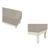 Tufted Storage Bench - as Pic
