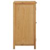 Wardrobe 29.9"x20.5"x41.3" Solid Oak Wood - Brown
