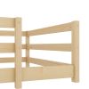 Twin Size Floor Bed, Montessori Floor Bed with Fence, Kids Montessori Bed Twin Size, Wood Montessori Floor Bed for Kids, Girls, Boys