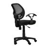 Techni Mobili Midback Mesh Task Office Chair, Black - as Pic