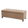 Tufted Top Soft Close Storage Bench - as Pic