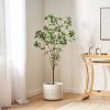 59.1 Inch Artificial Pieris Tree - Green - Rattan