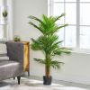 51 inch Artificial Palm Tree - Green - Iron+Plastic