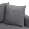 Haven 6 - Piece Modular Corduroy Sectional - as Pic
