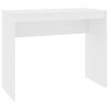Desk White 35.4"x15.7"x28.3" Engineered Wood - White