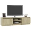 TV Stand Sonoma Oak 55.1"x15.7"x14" Engineered Wood - Brown