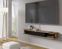 Icarus - TV stand 156 black / artisan oak - Default