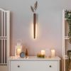 Creative Vase Lamp Walnut Wall Light, portable wall scone, Holiday Gifts - walnut